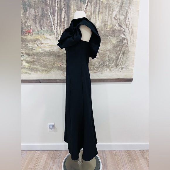 Anthropologie KEEPSAKE Off The Shoulder Ruffle Midi Dress Size 6 NWOT $250 - Picture 3 of 13